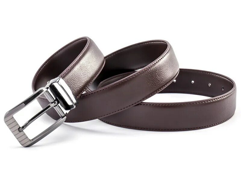 New Men's Designer Belts Fashion Famous Brand Business Luxury Belts Men Genuine Leather Belt Casual Jeans Pin Buckle Belts