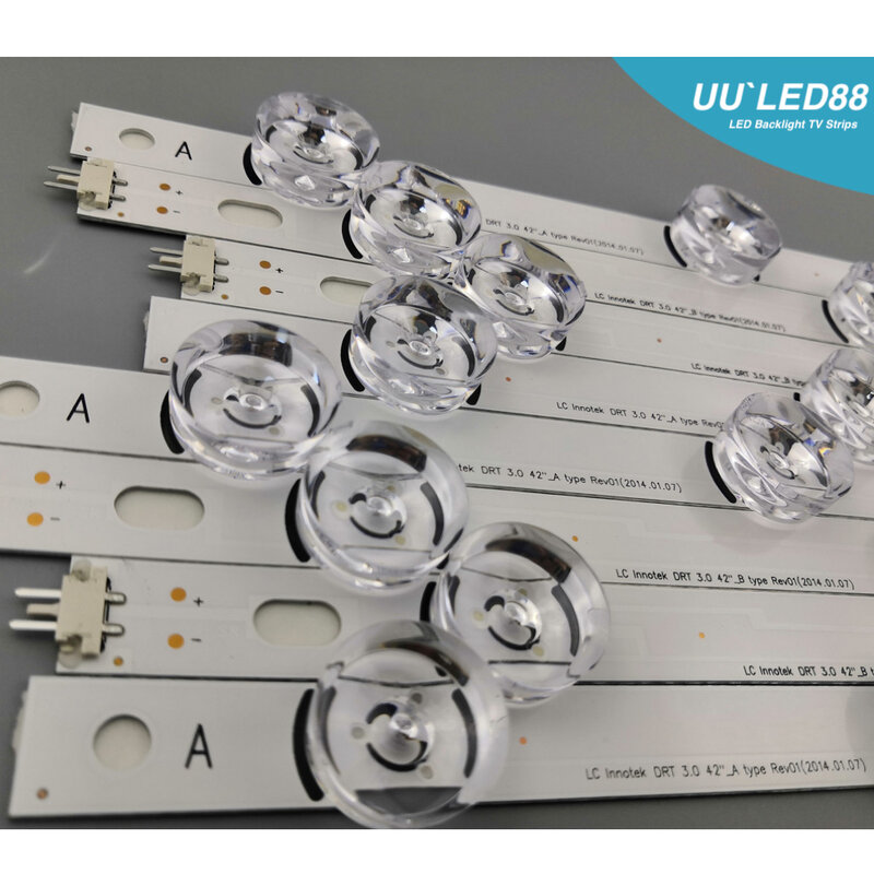 Barra de luces LED de retroiluminación, accesorio para LG 42, 42lb5600 42lb5500 42lb5800 42lf6200 42lb6200 42lb6500 42lf6500 42lf6450 42LB5550 42lb