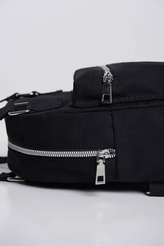 Women Black Linen Bag Ç3031 - F13 Adx-0000014611