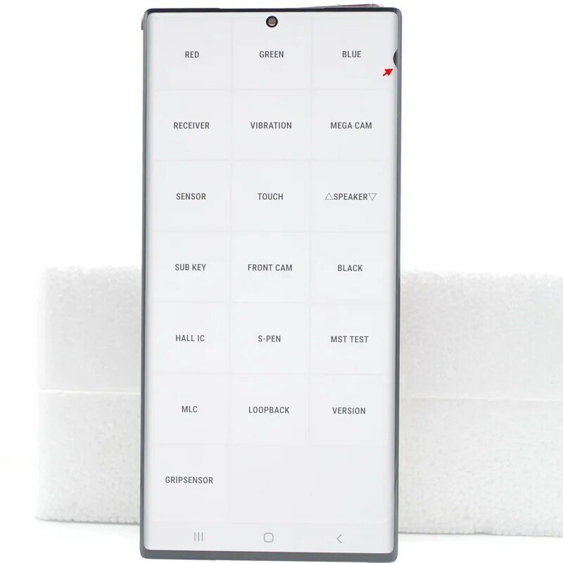 Écran AMOLED d'origine pour Samsung Galaxy Note20 Ultra LCD N985 N986 écran tactile numériseur N985F/DS N986B affichage avec des taches