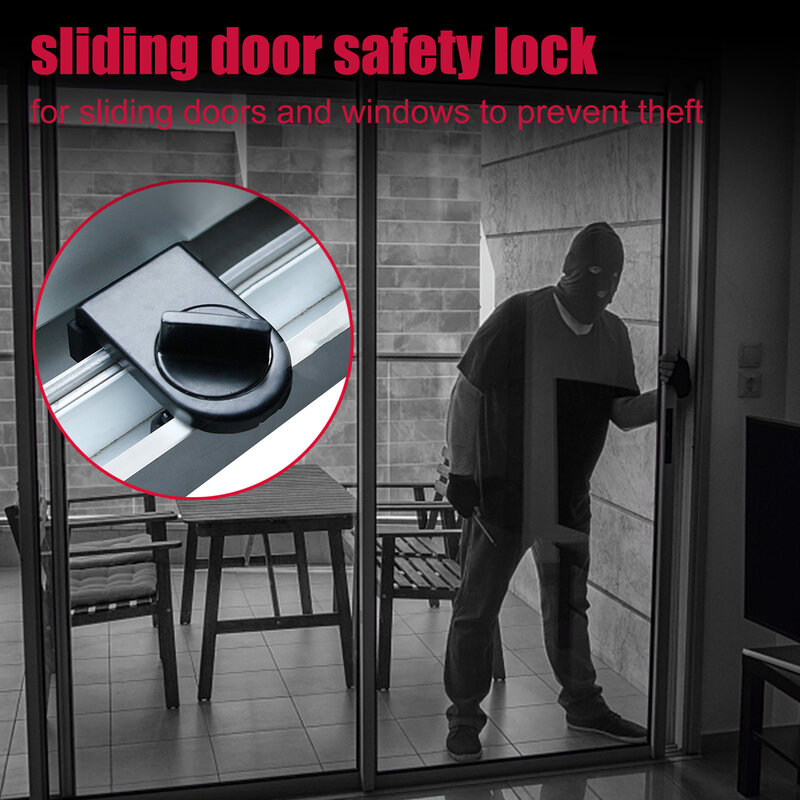 Aluminum Alloy Window Safety Lock Durable Aluminum Alloy Sliding Door And Window Safety Lock For Home & Office Durable & Sturdy
