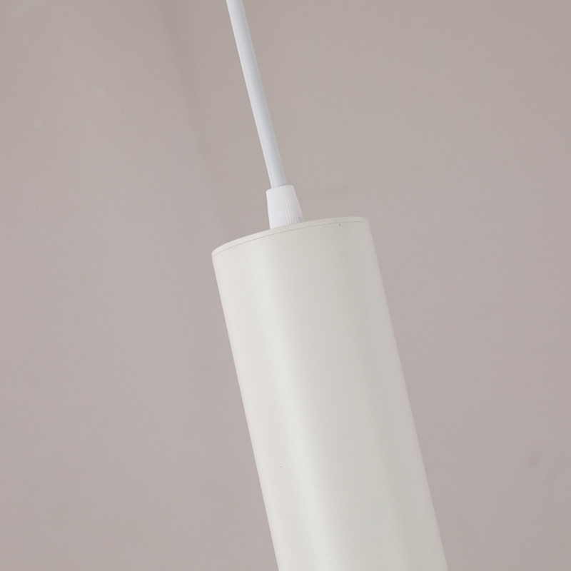 Pode ser escurecido led pingente de luz 7w/10w para iluminação interior cozinha barra lâmpada superfície montado longo tubo lustre cabo pingente lâmpada