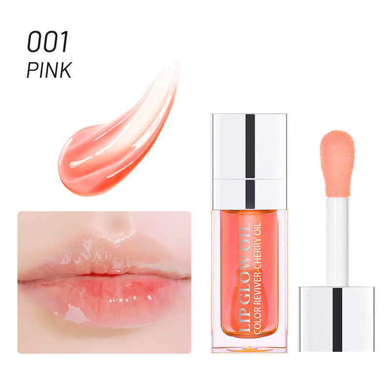 6ml Sext Lip Oil Mirror Water Lip Gloss Moisturizing Lip Glaze Waterproof Liquid Lipstick Long-lasting Lips Glow Oil Makeup Tool