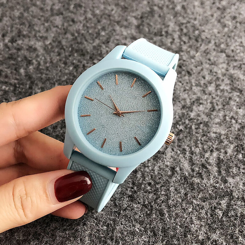 Brand Wrist Watches Men Women Ladies Unisex Crocodile Style Quartz Casual Silicone Band Clock LA09