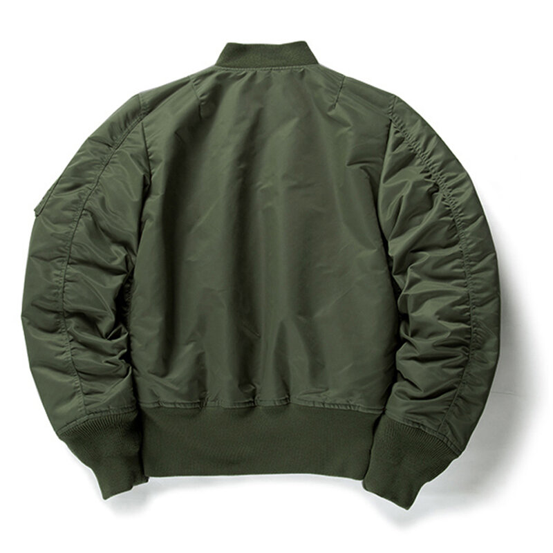 Chaqueta acolchada de algodón para hombre, cortavientos de vuelo americano, abrigo Bomber impermeable MA1, chaquetas de Polit, 2022
