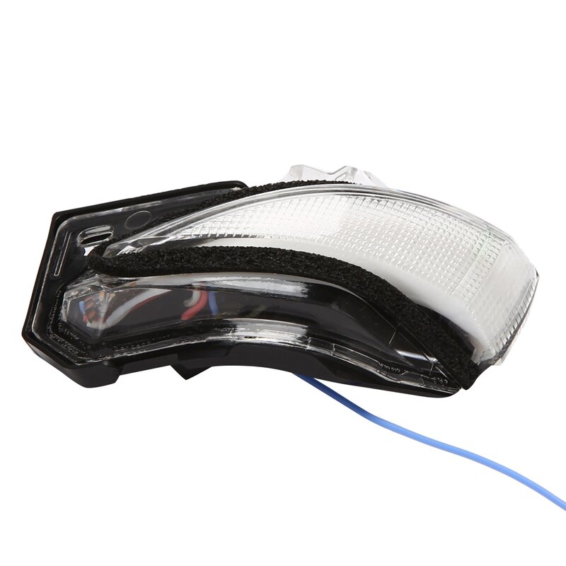 LED Dynamic Amber+Blue Mirror Turn Signal Mirror Indicator Lamp Flowing Water Blinker for Toyota Corolla 2019-2021 Left