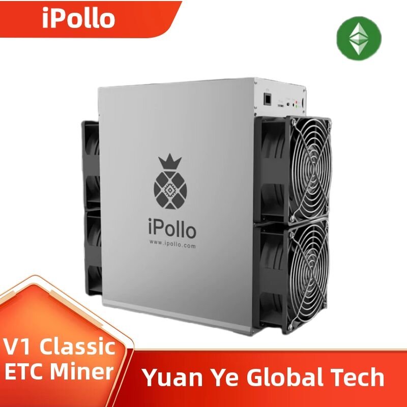 IPollo V1 Classic ETC. Minero Hashrate: 1550 ± 10%. Composición de potencia: 1240 ± 10% ETC. Minero (no para ETH).