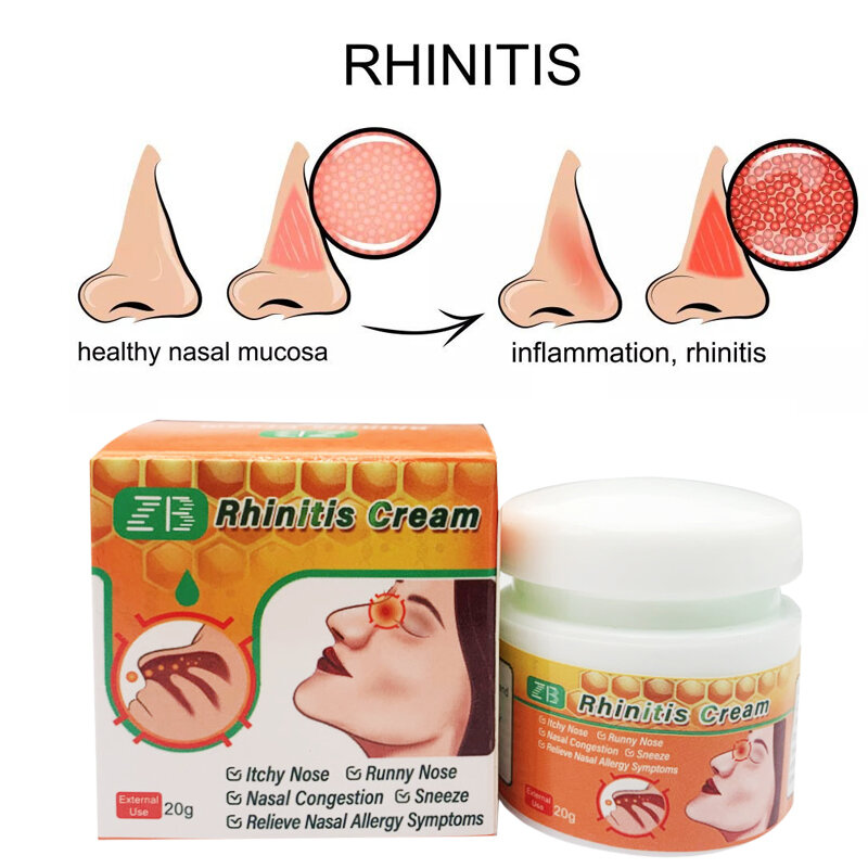 Natuurlijke Ingrediënten Neus Zalf Is Een Effectieve Te Verlichten Hoofdpijn Rhinitis En Sinusitis Neus Crème Voor Gezondheidszorg