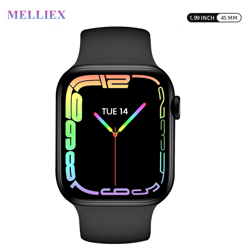 Reloj inteligente HW7 MAX para hombre y mujer, pulsera deportiva con Bluetooth, NFC, 1,99 pulgadas, serie 7, para Xiaomi, Huawei, 2022