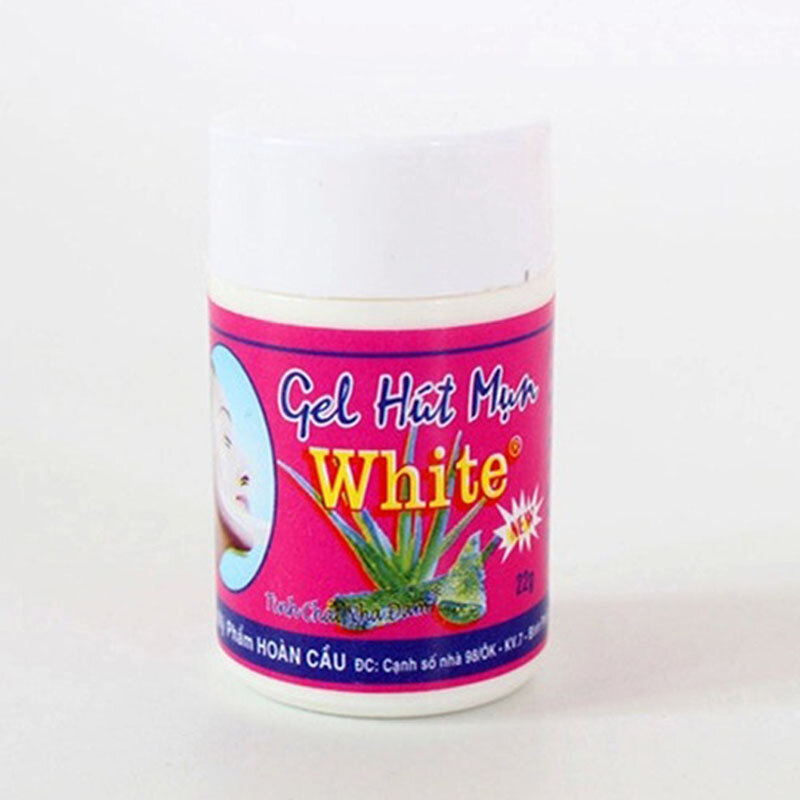 Nuovo Bianco Gel di Aloe Vera pulizia del Naso Strisce per Rimuovere I Punti Neri Ridurre I Pori Lozione Detergente Acne Naso Pasta 22g