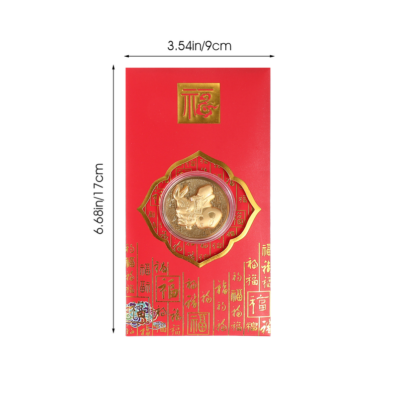 Enveloppes du zodiaque chinois lapin rouge, paquet de nouvel an 30 Hongbao