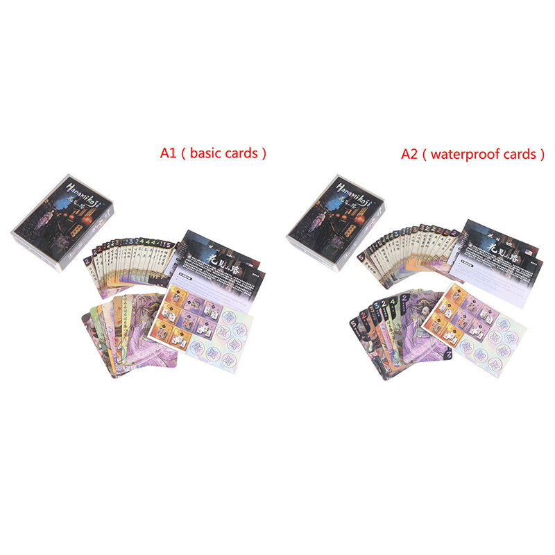 Hanamikuji Permainan Kartu Koperasi Permainan Mudah untuk Bermain Permainan Lucu untuk Pesta Keluarga Orangtua-anak Permainan Drop Shipping