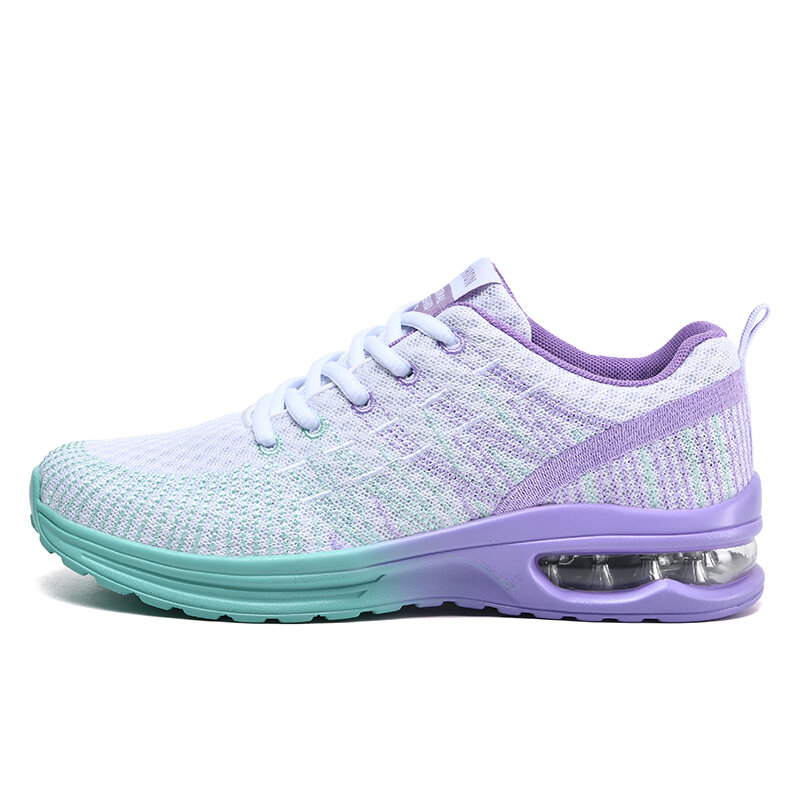 Women's Shoes Running Shoes Female Sport Shoes Breathable Woman Sneakers Light Mesh Lace-Up Chaussure Femme Women Fashion Sneake