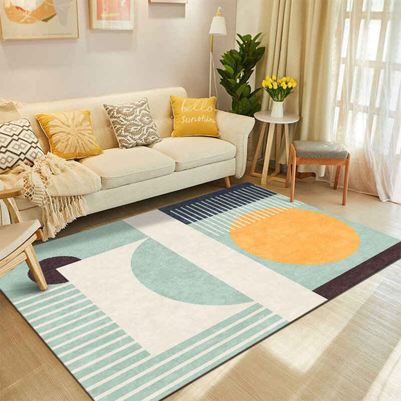 Moderno e minimalista soggiorno tappeto grande salotto divano e tavolino Area Mat decorazione camera dei bambini tappeto s corridoio ampia area tappeto s