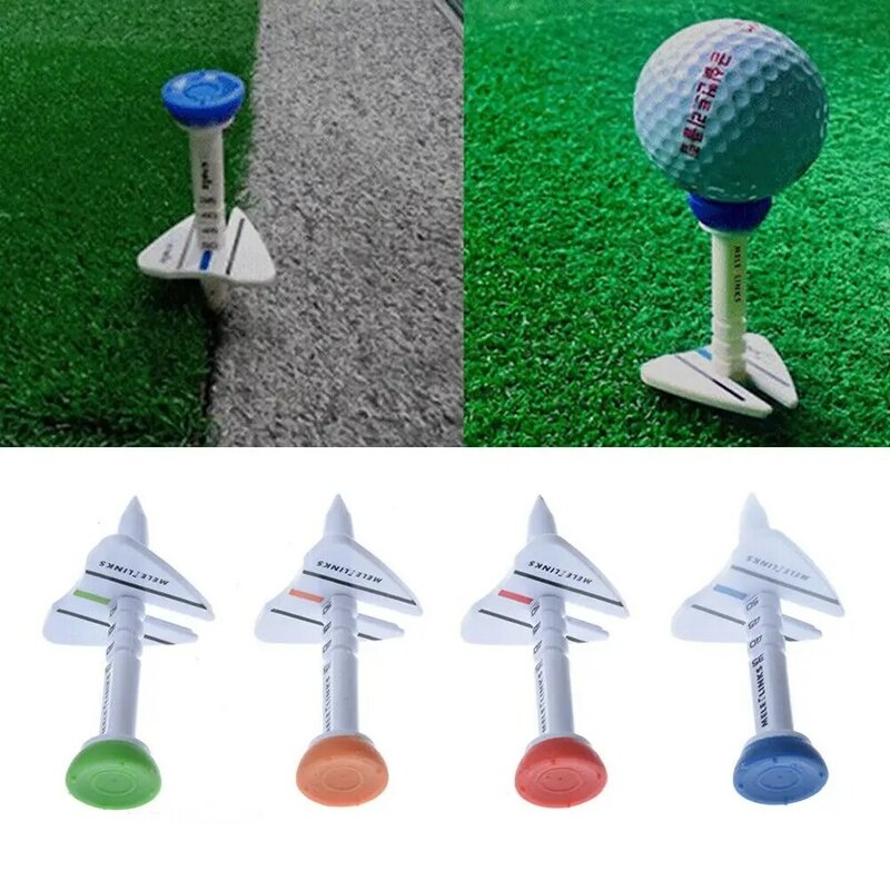 1Pc Adjustable Nylon/Silicone Golf Tees Step Down Golf Holder Balls Support Accessories Plastic Golf Gifts For Golfer Stand Base