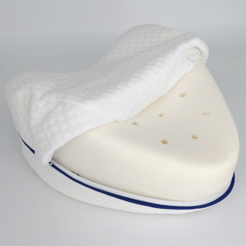 Coussin orthopédique en coton pour soulager les douleurs,oreiller, mousse à mémoire de forme, pour dormir, la jambe, les articulations, la hanche, le dos, la sciatique, la cuisse