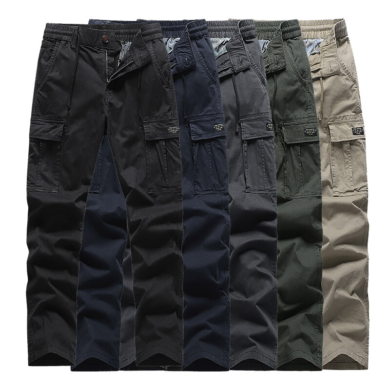 2022 Summer New Military Pants Men Casual Cotton Trousers Men Sports Outdoor Hiking Pants Breathable Work Pants Men