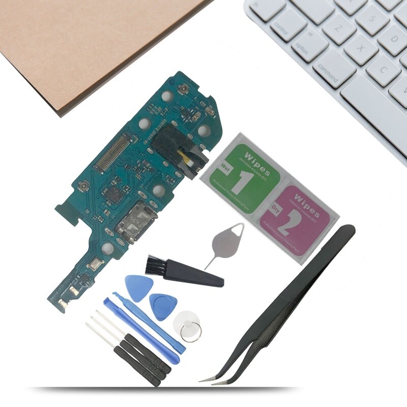 Puerto de carga USB, Cable flexible Compatible con galaya10e, A102U, A20E, A202F, Cable flexible reemplazado, pieza agrietada rota