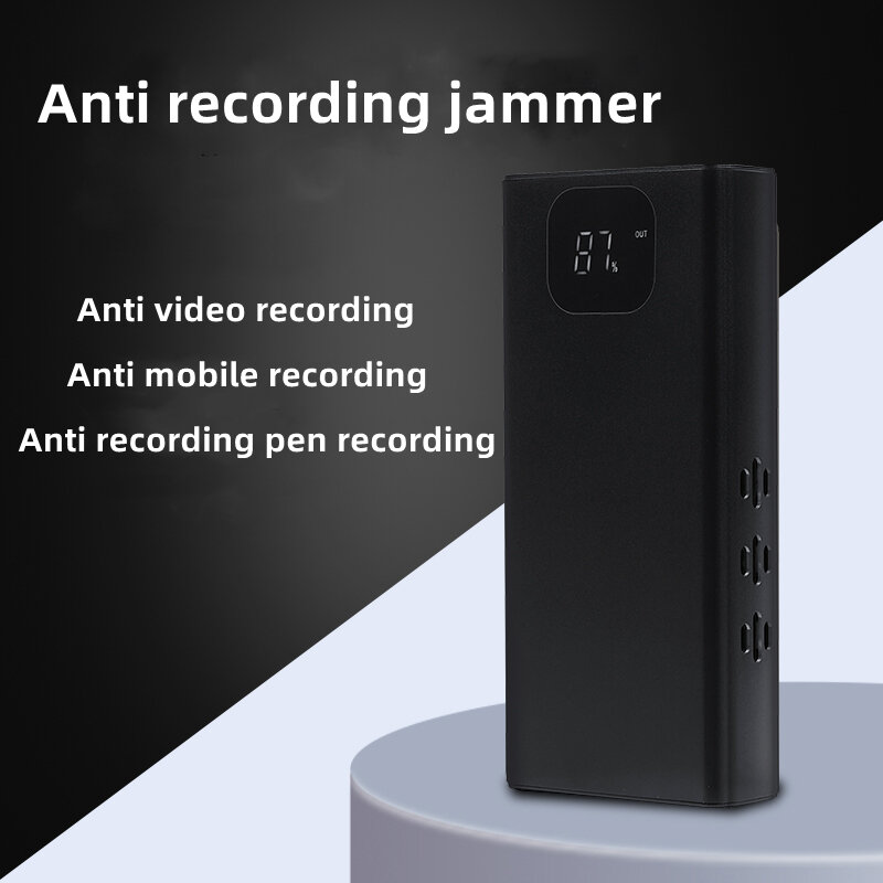 2022 Anti-Spy Voice Opname Blocker Interferentie Telefoon/Camera Sound Record Voorkomen Digtal Voice Recorder