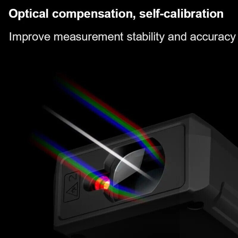 Inkersi-Telêmetro Digital Laser, Fita Métrica, 40m, 70m, 120m, Laser de Alta Precisão, Roleta Range Finder, Sem Bateria