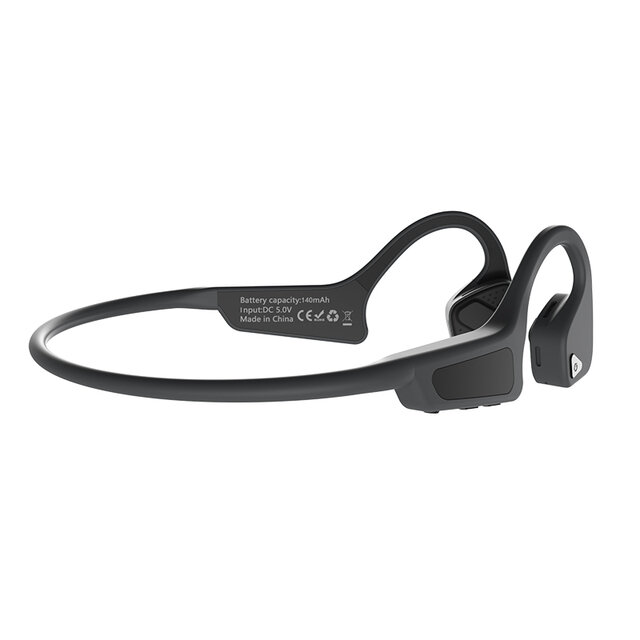 G18 Headset Bluetooth 5.0 Nirkabel Konduksi Tulang Headset Siaga Iong Tahan Air Olahraga dengan Headset Mikrofon