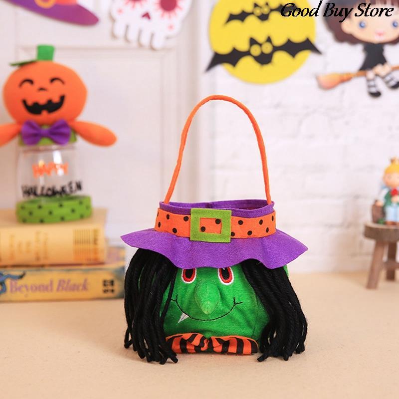 2022 Halloween Snoep Tas Kinderen Volwassen Zwarte Kat Handtas Truc Of Behandelen Gift Bag Cosplay Heks Tassen Kids Gelukkig Party decor