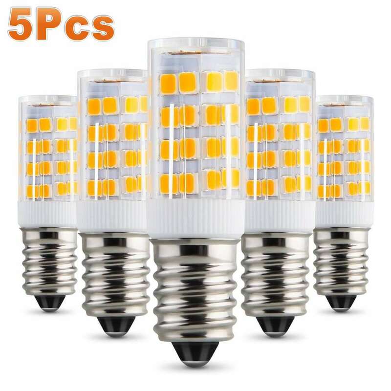 Minilámpara LED E14, 9W, CA, 220V, 230V, 240V, SMD2835, 51LED, Ángulo de haz de 360, reemplazo de luces halógenas de araña, lote de 5 unidades