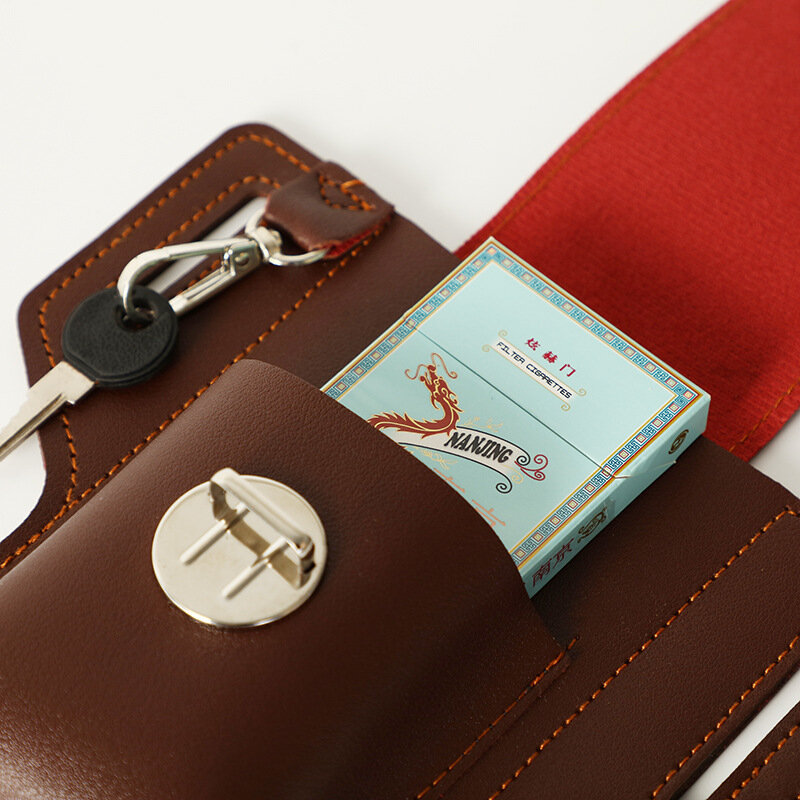 ZOVYVOL – sac de ceinture pour hommes, pochette de ceinture, nouveau Pack, Simple, Double couche, conception de boucle magnétique, sac de hanche, portefeuille Simple sauvage, 2022