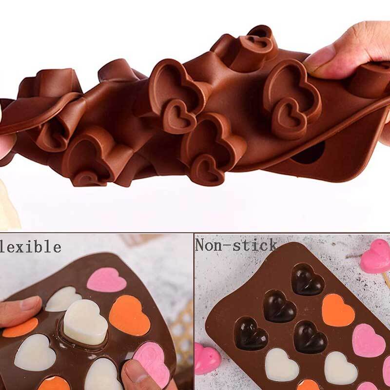 Chocolade Rechthoek Biscuit Schimmel Multipurpose Non-stick Keuken Levert Bakken Tool Siliconen Gebak Mallen Keuken Accessoires