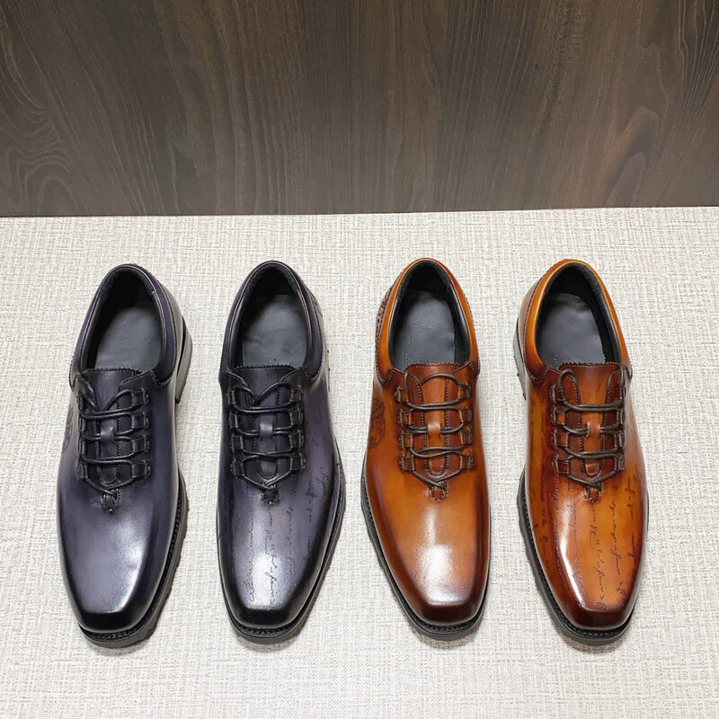 Special Order customized Oxford shoes dress leather shoes