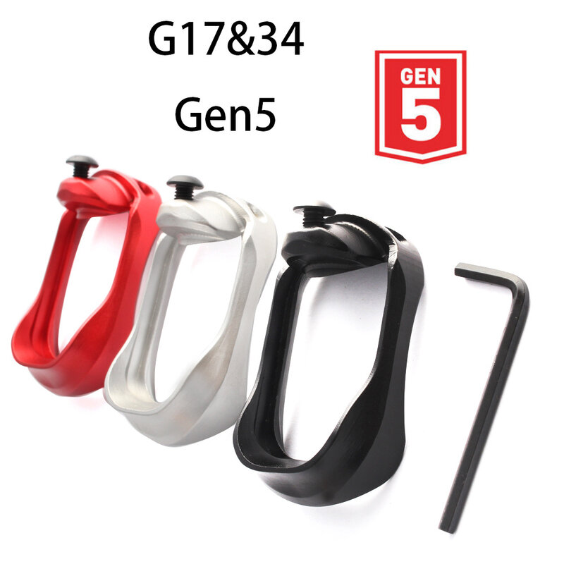 5th Generatie Aluminium Grip Base Hoge Precisie Pro Plus Magwell Gen 5 Glock17 & 34