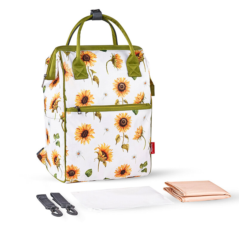 Многофункциональная сумка для подгузников, вместительная сумка для подгузников, органайзер с подставкой для пеленок, женская сумка, сумка для детской коляски