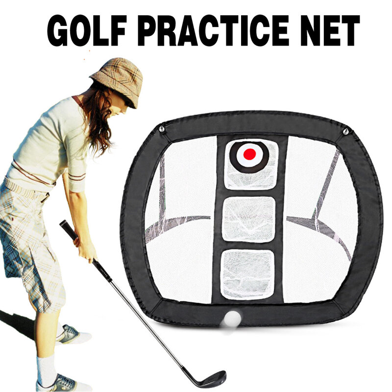 Portable Golf Chipping Net Backyard Outdoor Target Practice Pop Up Hitting Nets For Indoor Accuracy Swing Golf Practice Net