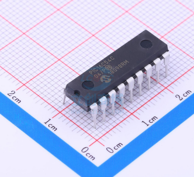 Novo Ban Đầu PIC16C54C-04/P Dip18 Pacote Mcu Microcontrolador Chip Pic16c54c