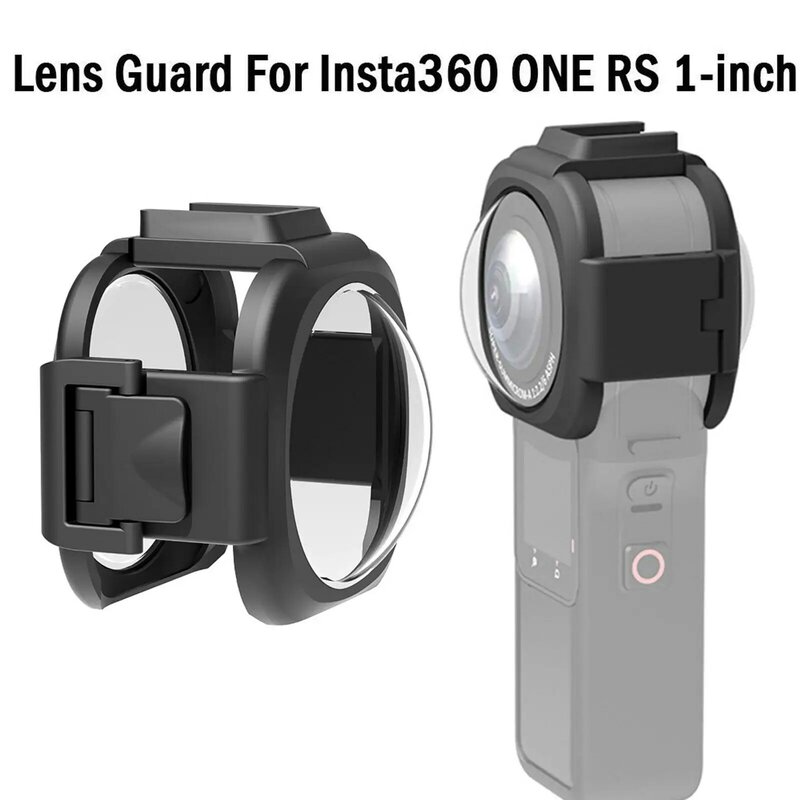 อัพเกรดเลนส์อุปกรณ์ปกป้องป้องกันสำหรับ Insta360 ONE RS 1นิ้ว360 Edition กล้อง Len Anti-Drop ป้องกันกีฬากล้อง Accessor