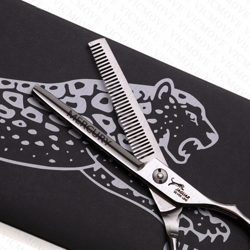 Jaguar 5 "/5.5"/6 "/6.5"/7 "tesoura de cabelo profissional cabeleireiro tesoura conjunto corte + desbaste barbeiro tesouras alta qualidade