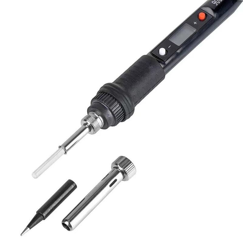 Electric Soldering Iron 220V 80W Digital Temperature Adjustable Welding Rework Station Internal Heat Pencil Tips Repair Tools