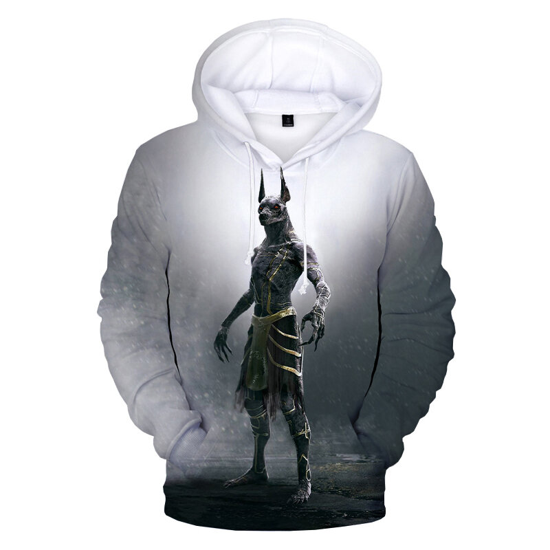 Sweat-shirt à capuche pour homme et femme, Streetwear, imprimé en 3D, Horus ancien, bouddha, Anubis, 2022