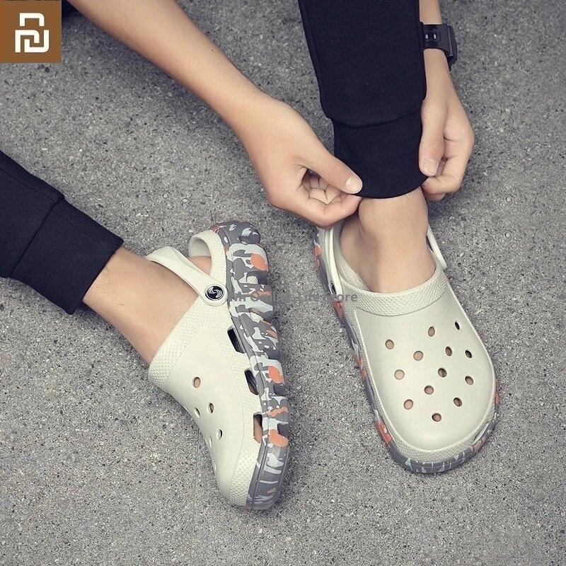 New Youpin Summer Sandals Slippers Fashion Sport Beach Causal Shoes Anti-Slip Soft Soled Household Shoes Outdoor Slippers