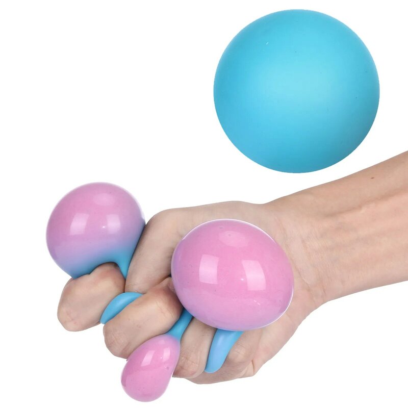 Bola de Needoh antiestrés para niños y adultos, alivio del estrés, cambio de color, bolas para apretar, Dna, mano, juguete inquieto