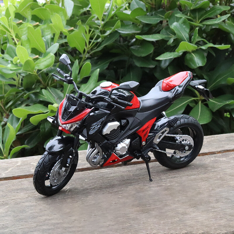 1:12 Kawasaki Z900 литье под давлением модель мотоцикла, Коллекция игрушечных автомобилей, автовелосипед, поглотитель короткого хода, внедорожный автомобиль, игрушечный автомобиль