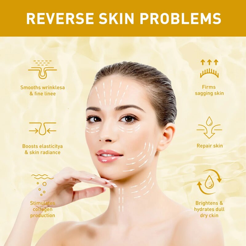 Anti-rugas soro anti-envelhecimento desvanecimento rugas finas remover hidratante facial clareamento clareamento brilho soro reparação pele 2022