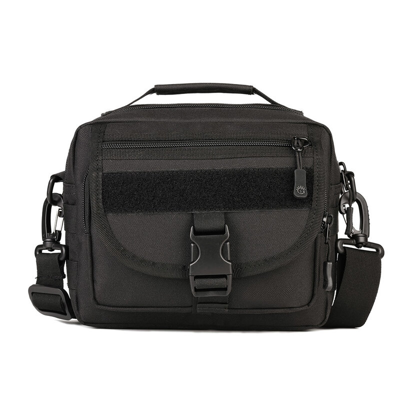 Unisex Durable Nylon Shoulder Bag, Tactical Exército Fan Mochila, Mensageiro Casual Bag, Bolsa de Viagem, Auxiliar Bag, Caça ao ar livre e Camping