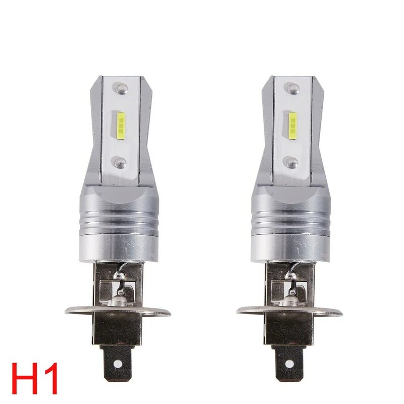 Faros LED de conducción automática para coche, bombillas antiniebla de 12V y 24V, 2 piezas, H4, H7, 6000K, 3000K, 9005, HB3, 9006, H8, H11, H1