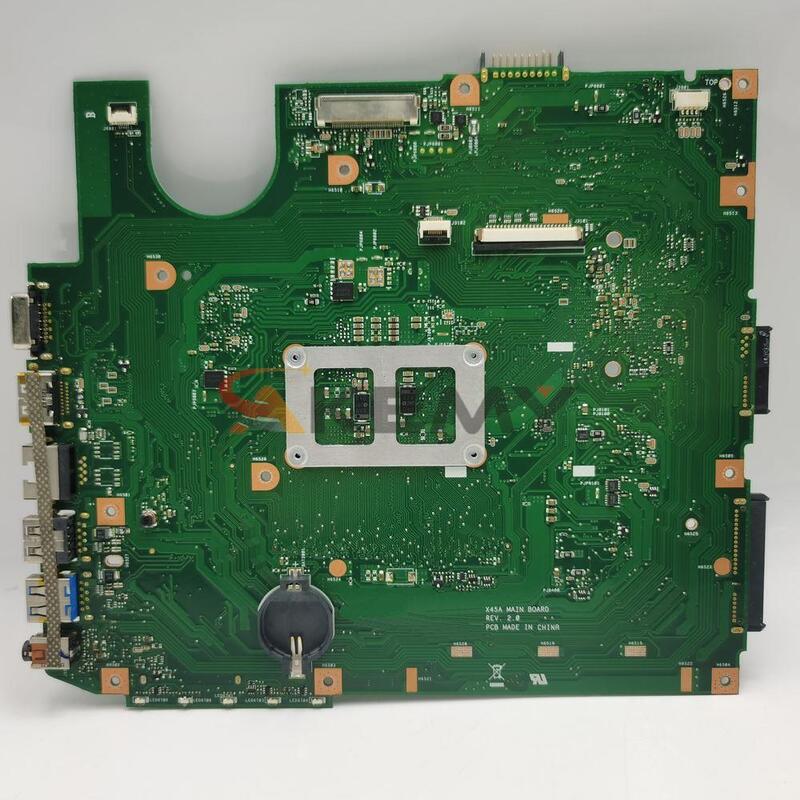 AKEMY – carte mère X45A originale pour ASUS, composant pour ordinateur portable, composant pc, compatible avec processeurs DDR3 intégrée REV 2.0, fonctionne parfaitement