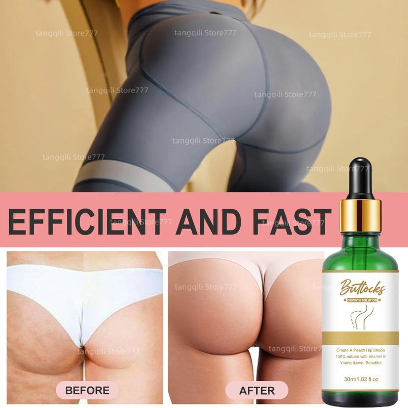 Plump Butt Beautiful Butt Remove Orange Peel Essential Oil Firming Sexy Woman Walking Bigger Butt Buttocks Essential Oil
