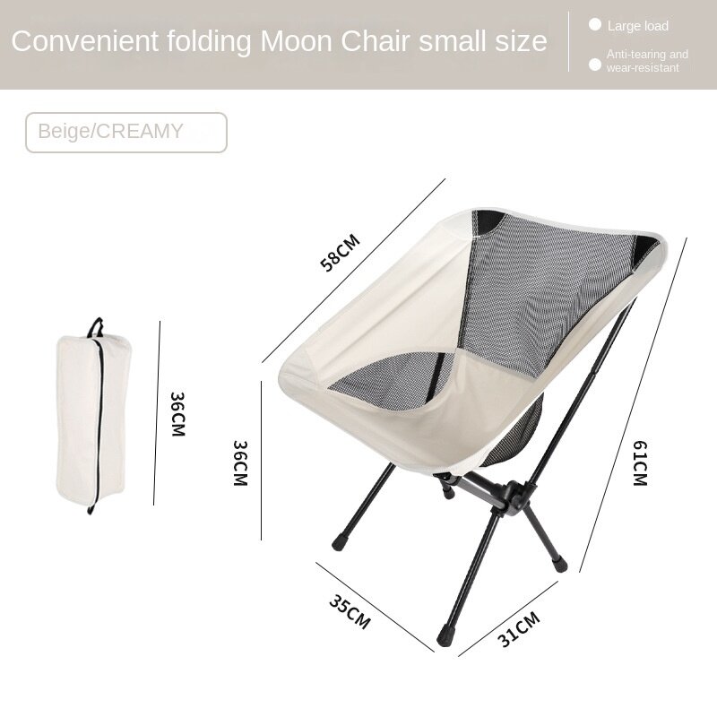 Outdoor Portable Folding Chairs Fishing Art Painting Beach Picnic Lazy Board Breathable Mesh Armchair