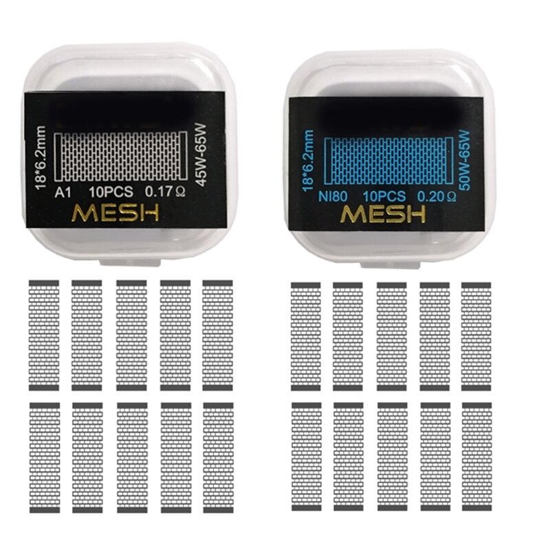 高品質の耐久性のある耐熱ワイヤーa1 n80メッシュスタイルzeus xメッシュvape線用
