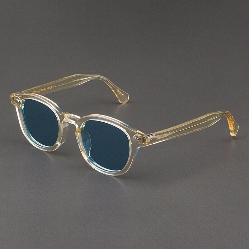 Johnny depp lemtosh polarizado óculos de sol das mulheres dos homens do vintage designer de marca luxo motorista lâmpada visão noturna óculos