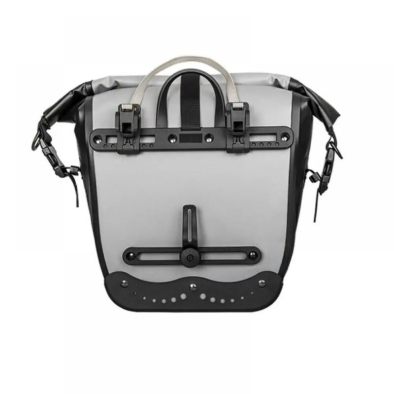 Bicycle Bag Large Capacity Rear Shelf Bag Pannier Cycling Waterproof 500D PVC Double Saddle Bag Bicycle Accessories Saddle Bags